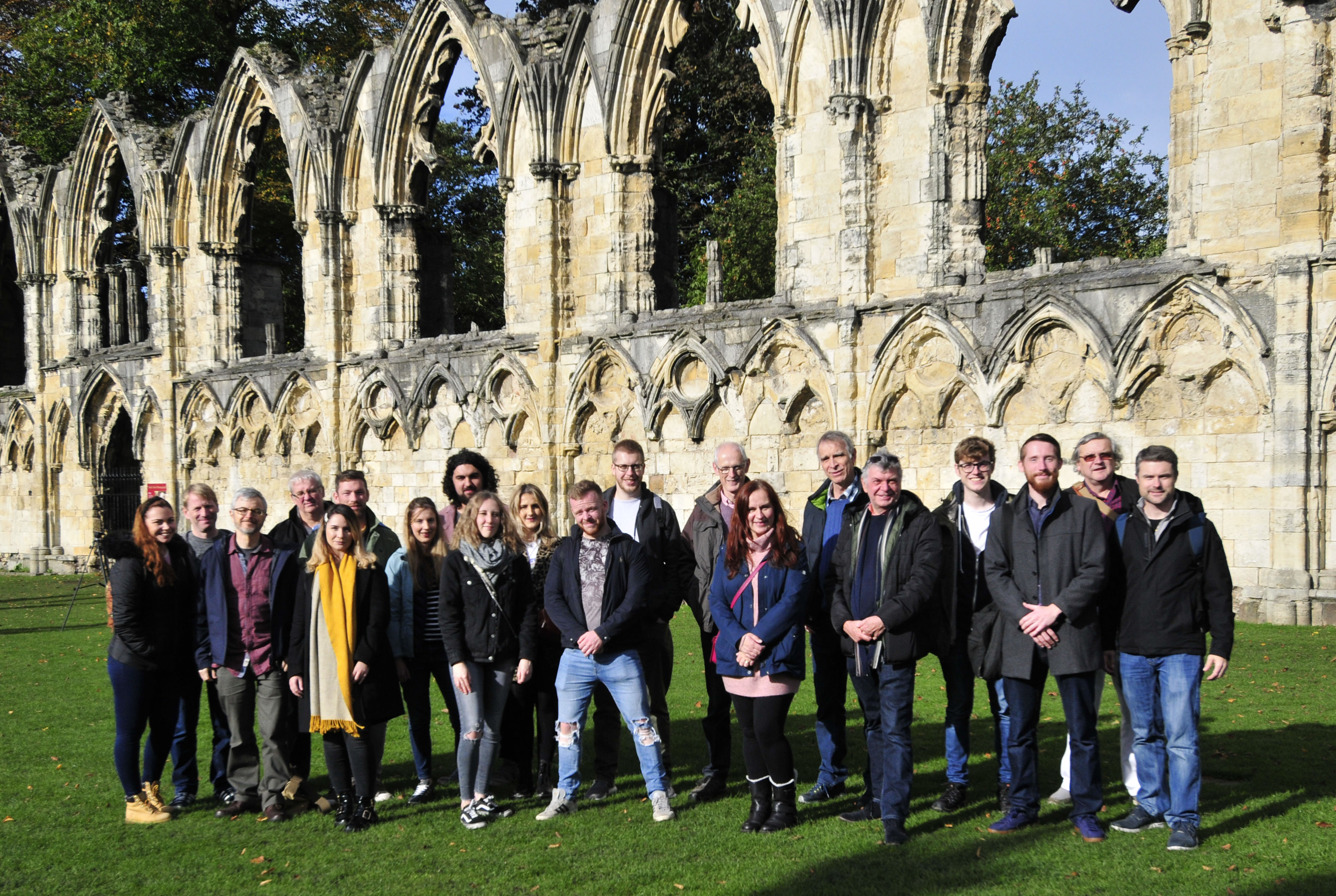 Staff photo St Mary's Abbey