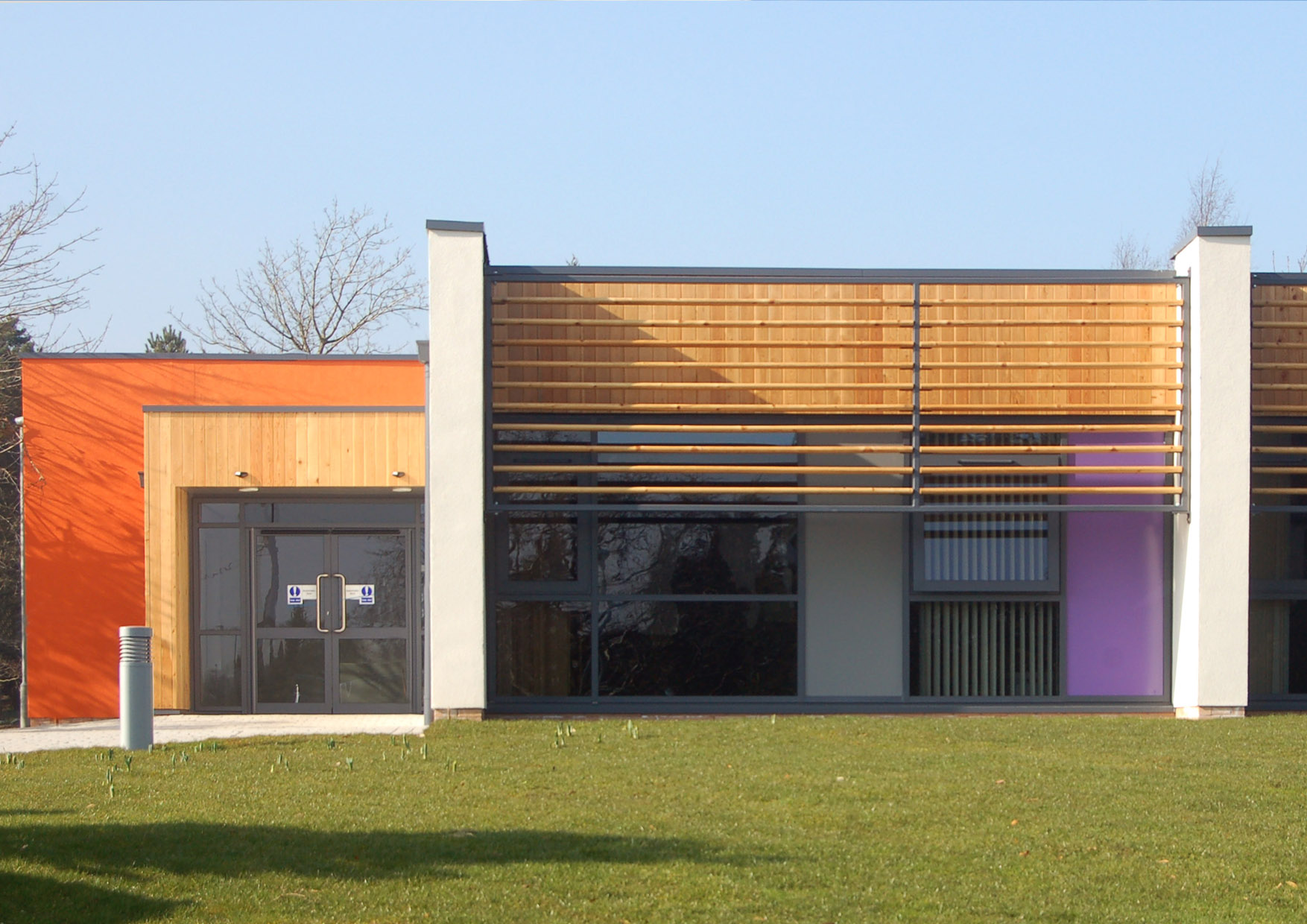 Life Skills Centre - Front Elevation