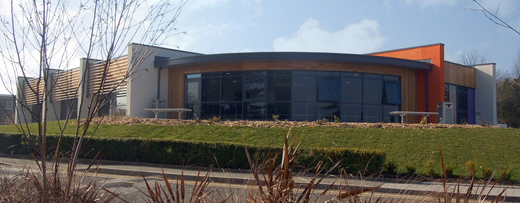 Life Skills Centre - View across road